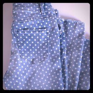 LC pokadot skinny jeans